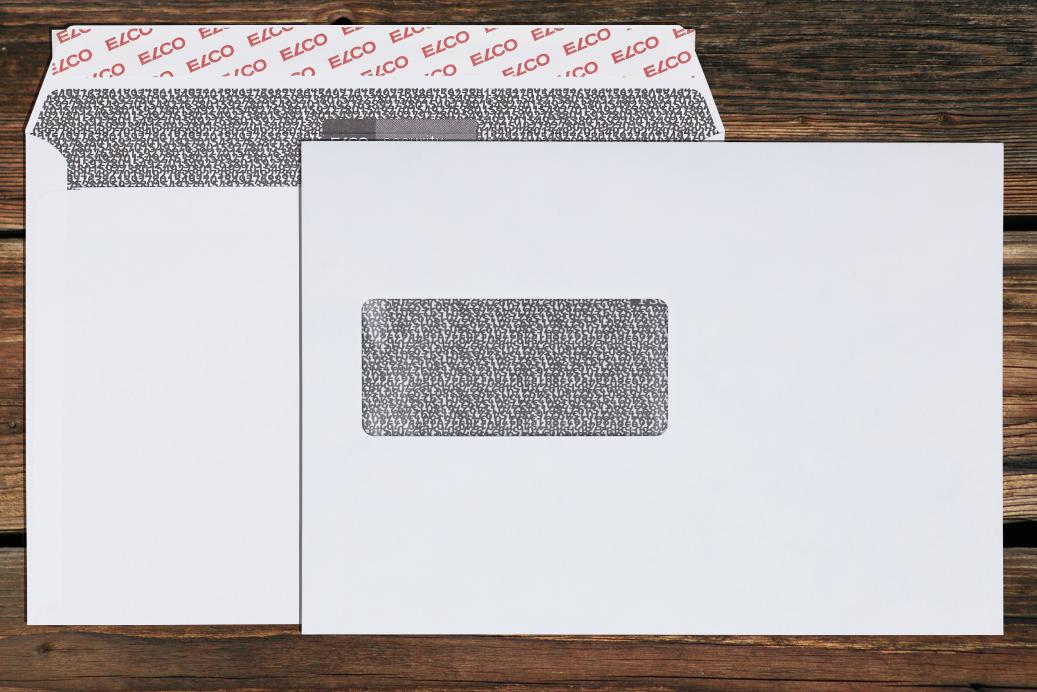 Briefhüllen mit Fenster C5 Haftklebend Hochweiss 100 g/qm